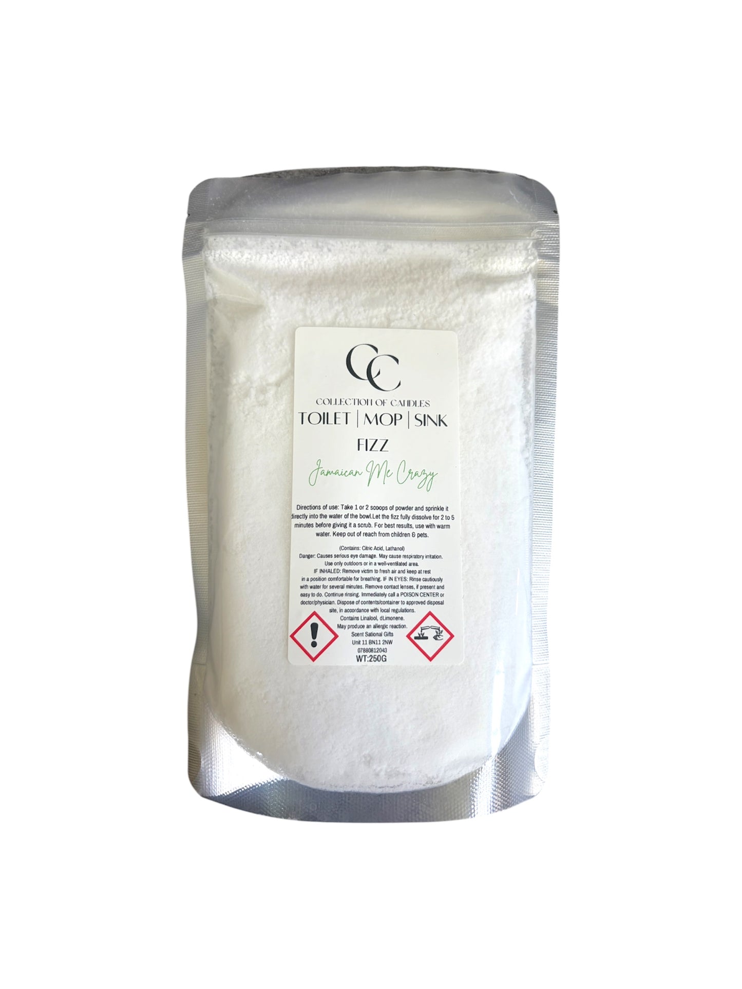 Toilet Mop & Sink Fizz 250g / Toilet Bomb Singles