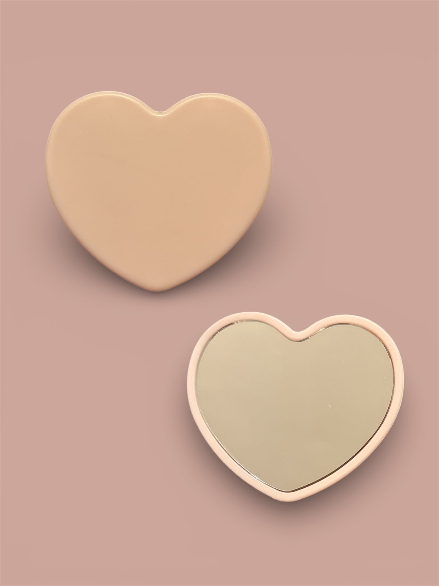 Personalised Heart Pocket Mirror
