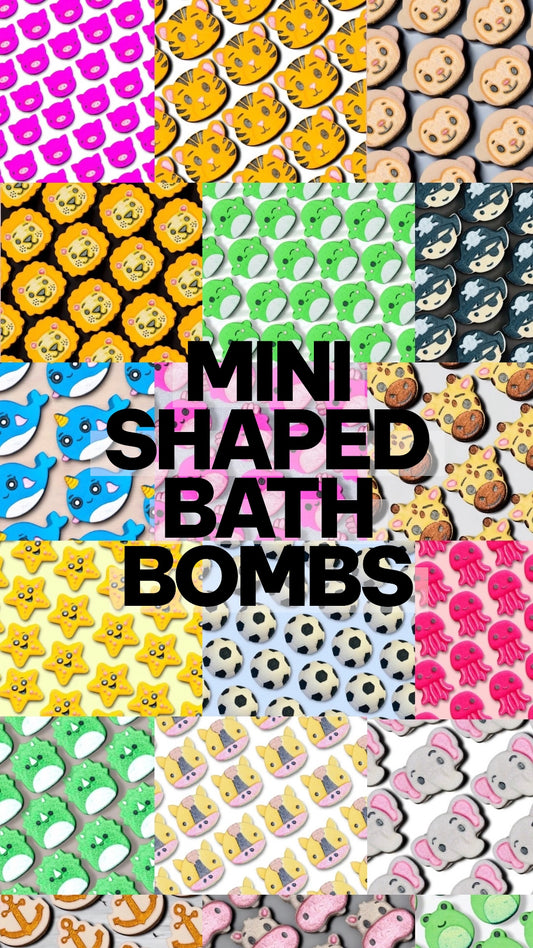 Shaped Bath Bombs