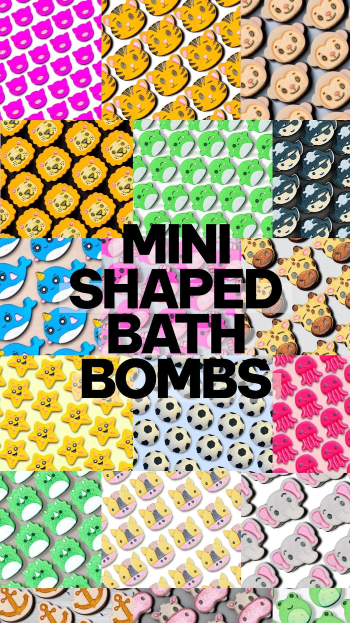 Shaped Bath Bombs (Mini & Large)