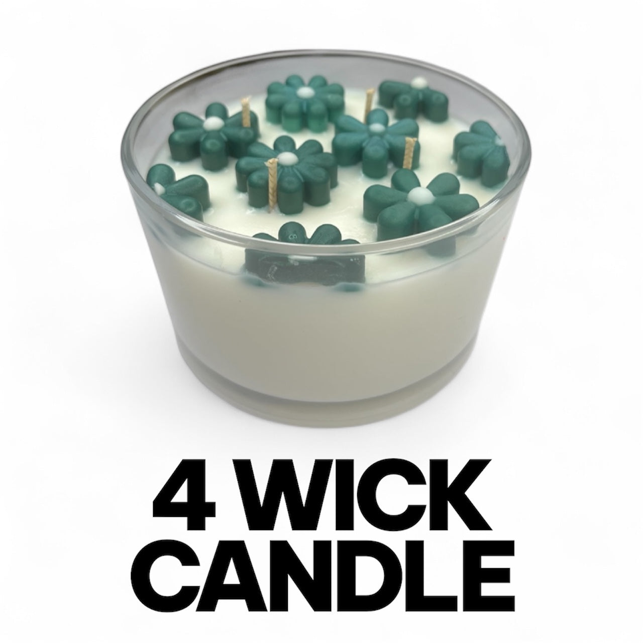 Large 4 Wick Candle