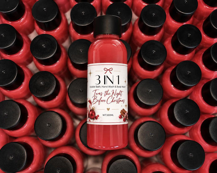 Christmas 3 in 1 - Hand Wash, Body Wash & Bubble Bath