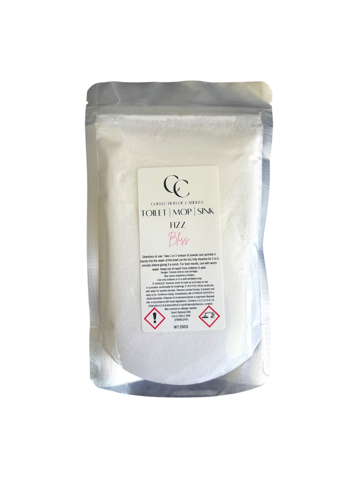 Toilet Mop & Sink Fizz 250g / Toilet Bomb Singles