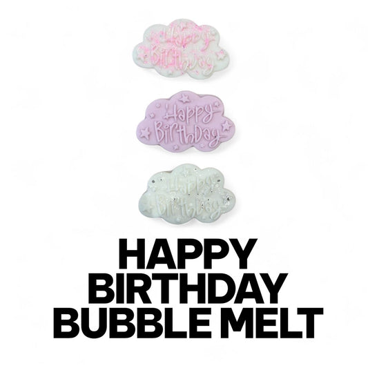 Happy Birthday Bubble Melt