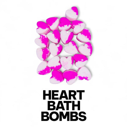 Heart Bath Bombs