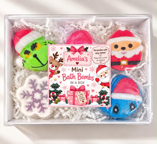 Personalised Bath Bomb Box