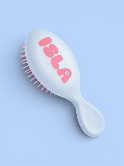 Personalised Mini Hair Brush